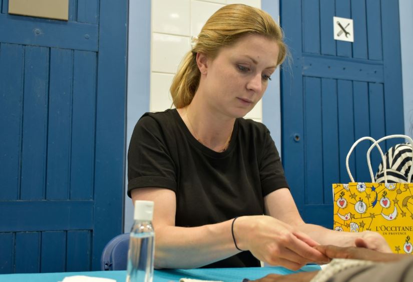 Lisa, salariée de l'Occitane